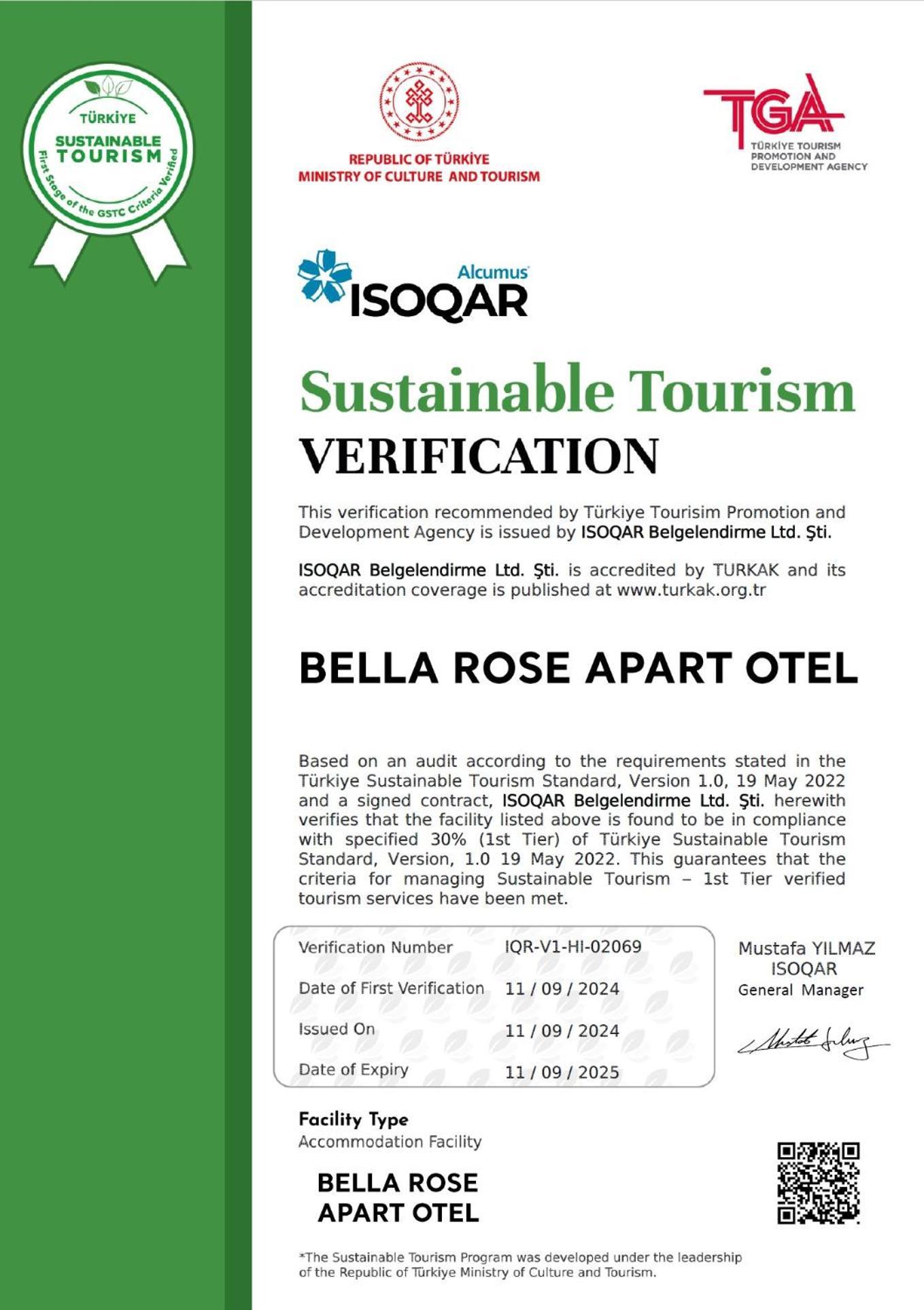 Bella Rose Apart Hotel, Alanya Exterior foto